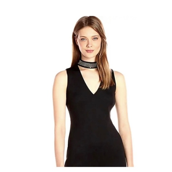 NWOT Calvin Klein Black Midi Dress - Picture 2 of 13